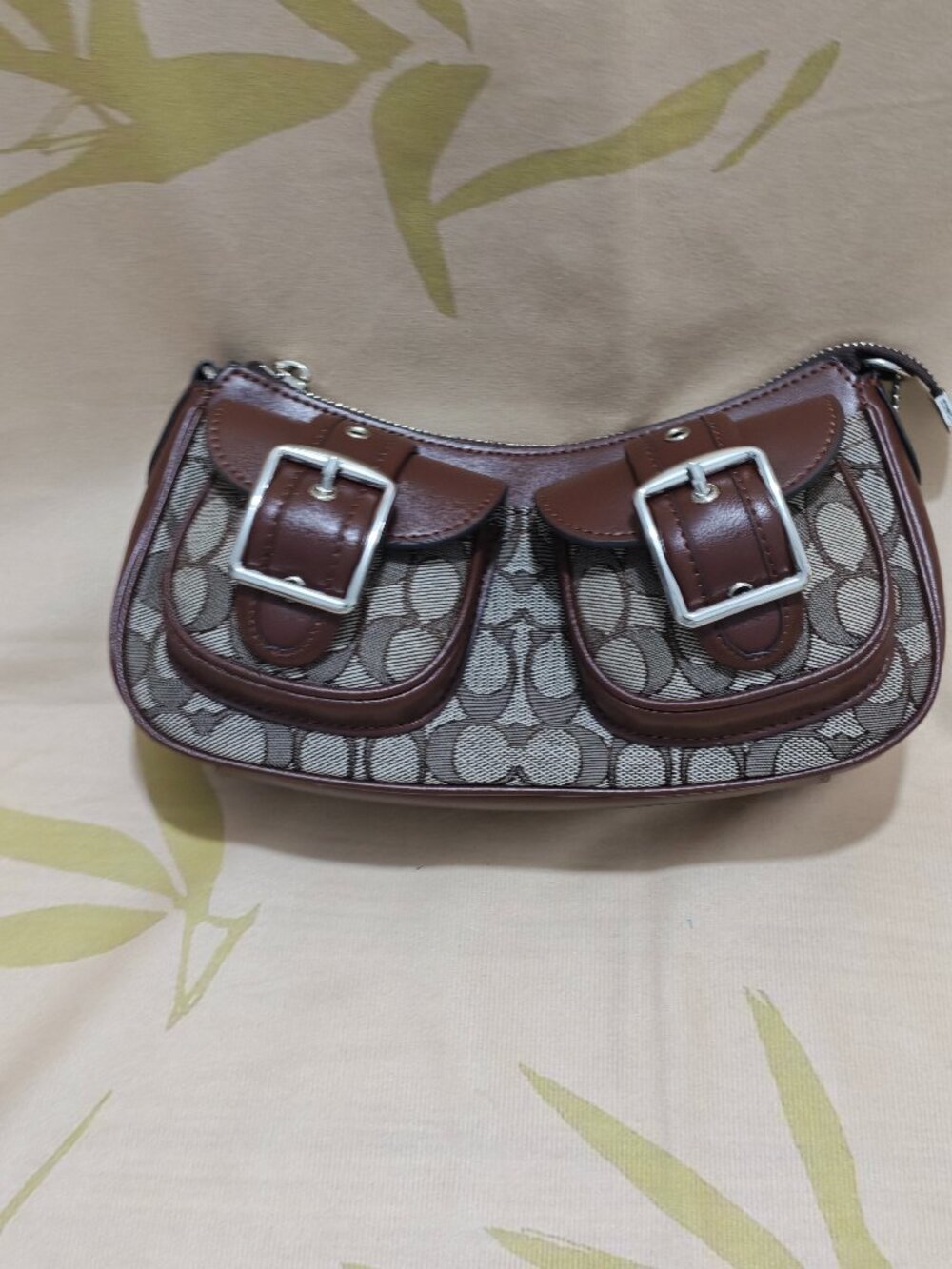 Brown Coach Signature Shoulder Crossbody Bag - Picture 3 of 11